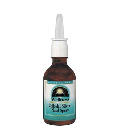 Source Naturals Wellness Colloidal Silver Nasal Spray 10 PPM 2 fl oz (59.14 ml)