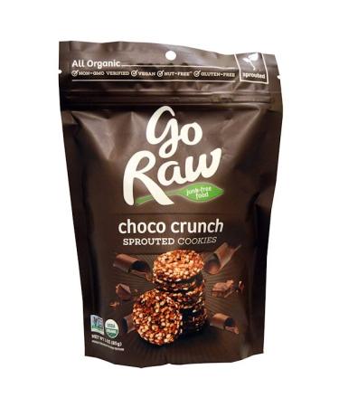Go Raw Organic Choco Crunch Sprouted Cookies 3 oz (85 g)