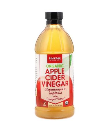 Jarrow Formulas Organic Apple Cider Vinegar 16 fl oz (473 ml)