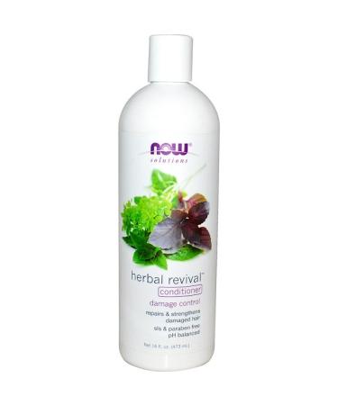 Now Foods Solutions Herbal Revival Conditioner 16 fl oz (473 ml)