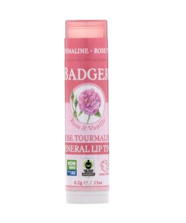 Badger Company Mineral Lip Tint Rose Tourmaline .15 oz (4.2 g)