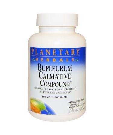 Planetary Herbals Bupleurum Calmative Compound 550 mg 120 Tablets