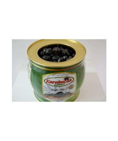 Karabacak Olive Karabacak Black Olive Jumbo Size 2 Kg Tin - Buy Online on GoSupps.com