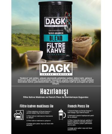 Dagk Filter Coffee Blend 200g Tnk (GROUND) - Buy Online on GoSupps.com
