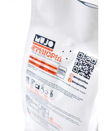 Mujo Coffee Ethiopia Yirgachefeffe Cher Cherre Coffee Beans-250gr - Buy Online on GoSupps.com