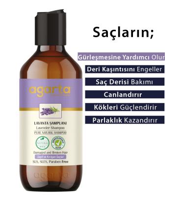 Agarta Natural Shampoo Lavender 400 ml - Buy Online on GoSupps.com