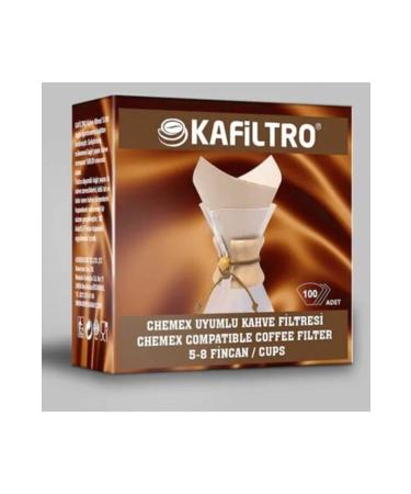 Coffee Brewing Equipment Set (ist Coffee Chemex 800 ml Kettle 1200 ml and Kafiltro 100 Pcs) - Buy Online on GoSupps.com
