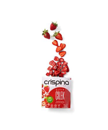 Crispina Daily Dried Crispy Snack Strawberry 3 Packs Crispy Fig 3 Packs in One (FREEZE DRIED) - Buy Online on GoSupps.com