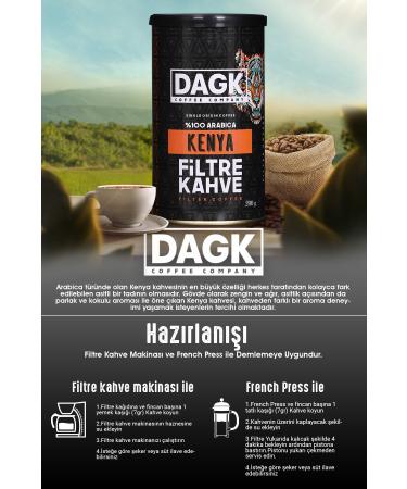 Dagk Kenya Filter Coffee 200g Tnk (GROUND) - Buy Online on GoSupps.com