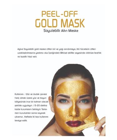 Agiva Peelable 150 ml Gold Mask/gold Mask/2 Pieces - Buy Online on GoSupps.com
