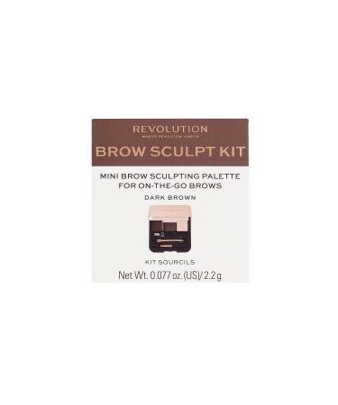 Revolution Brow Sculpt Kit Dark - Buy Online on GoSupps.com