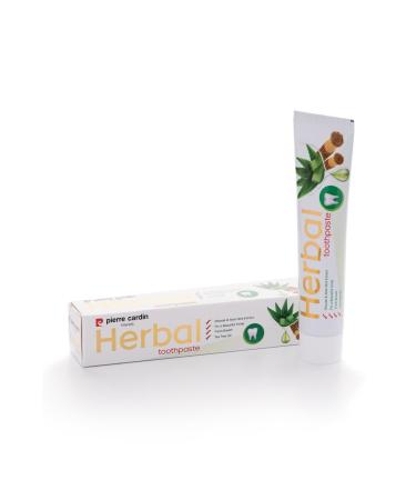 Pierre Cardin Aloe Vera & Miswak & Tea Tree Herbal Toothpaste - 75 Ml - Buy Online on GoSupps.com