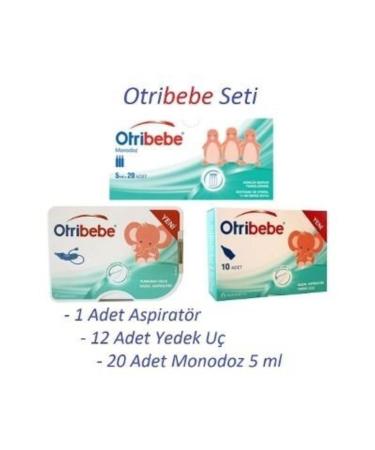 Otribebe Nasal Aspirator + 12 Spare Tips + Monodose 20 Vials - Buy Online on GoSupps.com