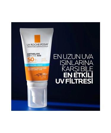 La Roche Posay Moisturizing SPF50+ Face Sun Cream for Sensitive and Dry Skin 50 .ML  - Buy Online on GoSupps.com