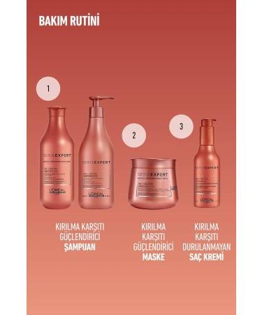 L'oreal Professionnel Serie Expert Inforcer Anti-Breakage Strengthening Shampoo 300 ml - Buy Online on GoSupps.com