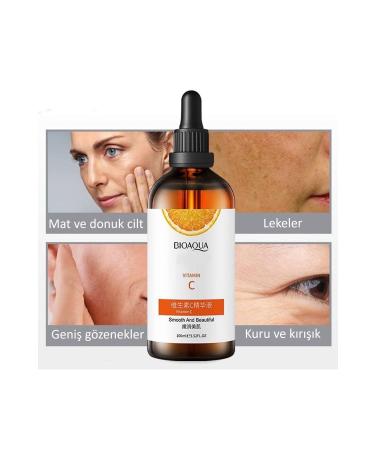 BIOAQUA Vitamin C Serum & Bright and Radiant Skin Large Size 100 ml - Buy Online on GoSupps.com