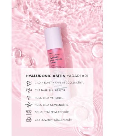 Hanskin Hyaluron Pink Capsule Serum-Pink Oil Capsule Serum-(MOISTURIZES SMOOTHES) 50 ml  - Buy Online on GoSupps.com