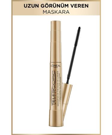 L'Oreal Paris Telescopic Long-Looking Mascara - Black - Buy Online on GoSupps.com