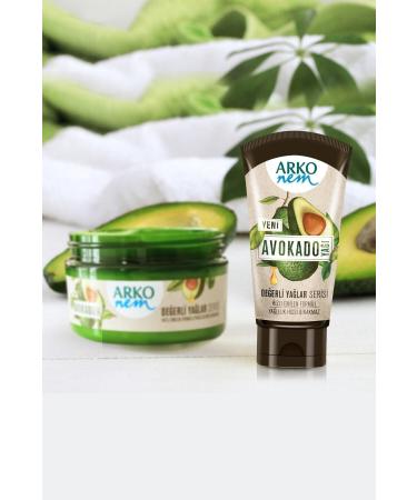 Arko Nem Nem Valuable Oils Avocado Oil Hand and Body Cream 250 Ml + 60 Ml - Buy Online on GoSupps.com