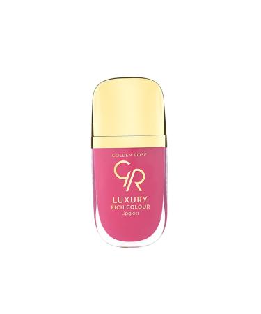 Golden Rose Lip Gloss - Luxury Rich Color Lipgloss No: 04 8691190753047