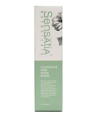 Sensatia Botanicals Cleopatra's Rose Facial Scrub 60 ml - Buy Online on GoSupps.com