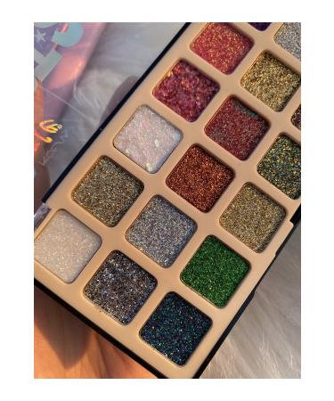 Makeupistan Vip Glitter Eyeshadow Palette 01 - Buy Online on GoSupps.com