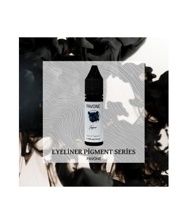 Pavone Eyeliner Pigment - Permanent Makeup Hybrid Eyeliner Paint - Buy Online on GoSupps.com