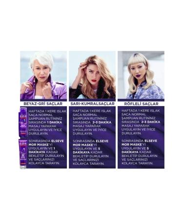 Elseve L'or al Paris Anti-Orange Purple Shampoo 200 ml - Buy Online on GoSupps.com