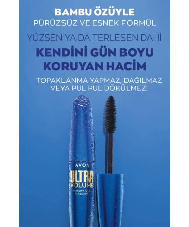 Avon Ultra Volume Waterproof Blue and Black Mascara Bundle - Buy Online on GoSupps.com