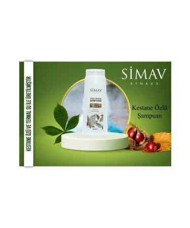 SIMAV SYNAUS Geographically Indicated Chestnut Essence and Thermal Water Shampoo - 500 Ml - Buy Online on GoSupps.com