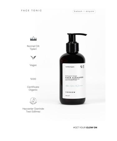 VERSEW Organic Purifying & Refreshing Facial Cleansing Gel Normal Skin 200 ml - Buy Online on GoSupps.com