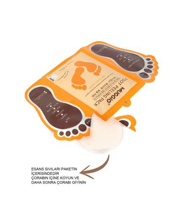 Muggio Foot Peeling Pack - Professional Sock Type Foot Peeling Mask - Buy Online on GoSupps.com