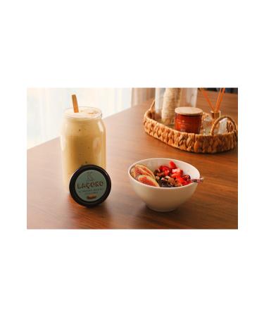 LA OKO La oko 1 Kg Sugar-free Additive-free Gluten-free Vegan Lightly Roasted (RAW) Peanut Butter with Chips - Buy Online on GoSupps.com