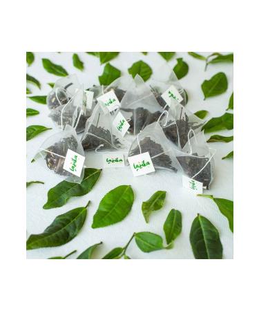 LAZIKA (SET OF 2) Pyramid Bag Green Tea Bergamot & Marshmallow Flower - Buy Online on GoSupps.com