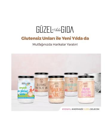 Guzel Ada Gida Gluten Free Local Almond Flour 350 gr X 2 - Buy Online on GoSupps.com
