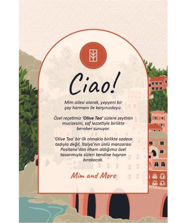 Mim and More Olive Tea - Olive Tea 50 gr - Buy Online on GoSupps.com