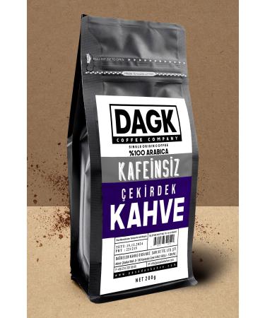 Dagk Decaffeinated Coffee Beans 200g - Buy Online on GoSupps.com