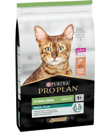 Pro Plan Sterilized Adult Cat Food Optirenal Salmon Sterilized Cat Food with Salmon Meat 1.5 Kg - Buy Online on GoSupps.com