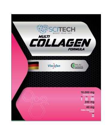 SciTech Vitamin Supplement Multi Formula Collagen 11.2 gr x 30 Sachets - Buy Online on GoSupps.com