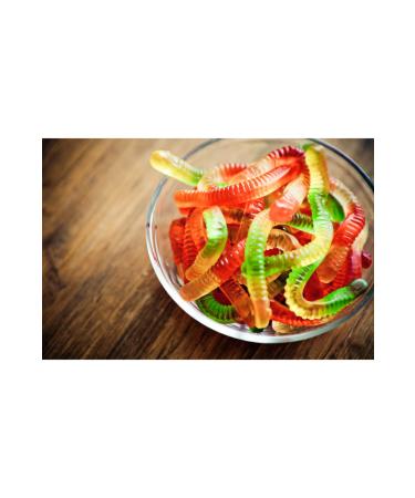 Haribo Advantage Package Worm Jelly Mini Size 17gr x 24 Pieces Box Mixed Fruit - Buy Online on GoSupps.com