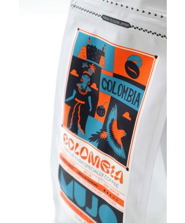 Mujo Coffee Colombia Obraje Farm Specially Coffee Beans-1000gr - Buy Online on GoSupps.com