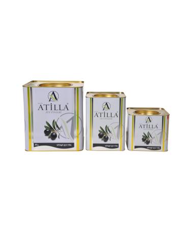 Atilla Olives 2.5 Kg 291-320 Caliber (jumbo) Black Olives - Buy Online on GoSupps.com
