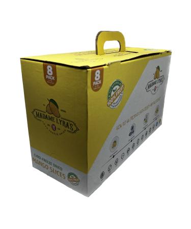 Madame Lyras 8-Piece Box * 16 gr Freeze Dried Mango Slices - Buy Online on GoSupps.com