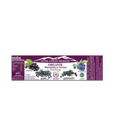 Hopa Blueberry Organic Blueberry and Aronia Extract Puree - Sugar Free - 350gr - Buy Online on GoSupps.com