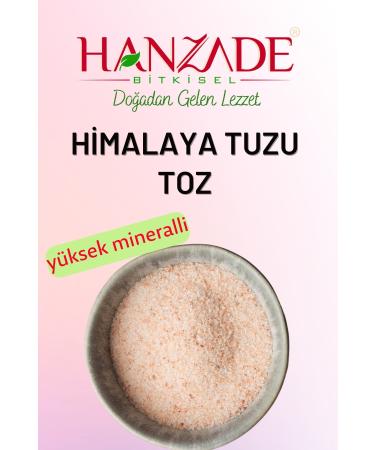 Hanzade Herbal Pink Himalayan Salt Powder 1 Kg x 3 Pieces - Buy Online on GoSupps.com