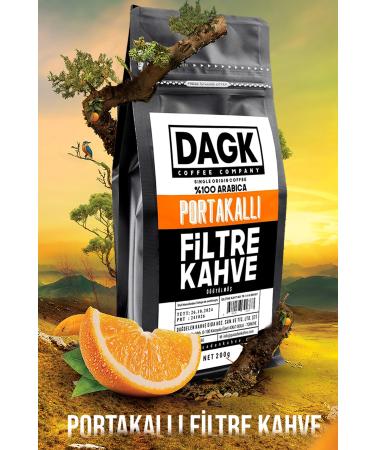 Dagk Orange Filter Coffee Ground 200g (flavored) - Buy Online on GoSupps.com