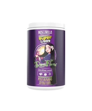 Dona Flora DONA FLORA Super Smooth Hair Mask 1000ml - With argan oil macadamia oil and keratin - Nourishes repairs and strengthens - For silky shiny and smooth hair - Sulfate and paraben free