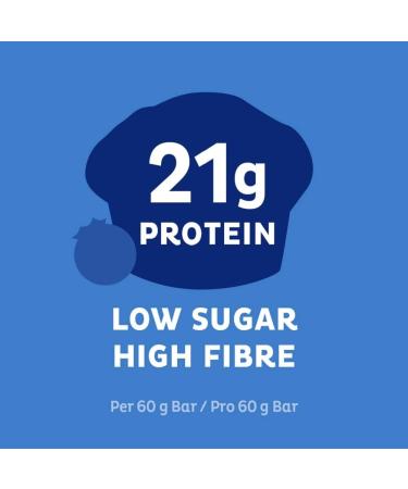 Buy Quest Nutrition Bars - White Chocolate Blueberry Muffin (60g) - High Protein Low Sugar International Shipping - Buy Online on GoSupps.com