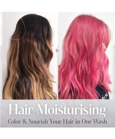 Shouping Color Tinte Shoupin Color Hair Dye Shoupin Hair Coloring Shampoo No Bleaching Hair Nourishing Coloring Hair Dye Diy Fashion Hair Dye Permanent For Men And Women - Buy Online on GoSupps.com