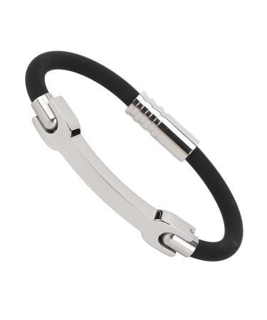 Buy Waterproof Negative Ion Balance Bracelet for Outdoor Basketball - Black Energy Wristband - Buy Online on GoSupps.com